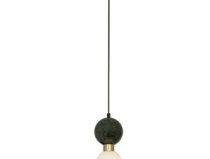 Φωτιστικό Οροφής 23238 Φ16x25cm 1xE14 15W Marble Green-Brass