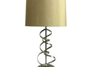 Φωτιστικό Επιτραπέζιο 035-221-080 56cm E27 40W Silver-Bronze