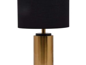 Φωτιστικό Επιτραπέζιο 035-123-090 41,5cm 1xΕ27 Gold-Black