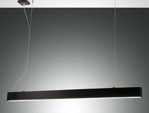 Φωτιστικό Οροφής – Ράγα Next 3681-40-101 45W Led 112x200cm Black Fabas Luce