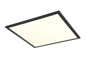 Φωτιστικό Οροφής – Πλαφονιέρα Beta R67664532 44,5×44,5x5cm SMD-LED 18W 2000lm Black RL Lighting