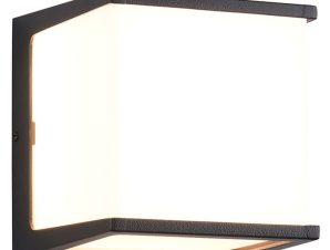 Φωτιστικό Τοίχου – Απλίκα Calera R27446132 11x11cm Led 800lm 8W 3000K Black RL Lighting