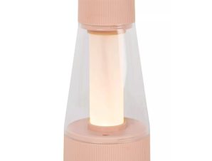 Φωτιστικό Επιτραπέζιο Lorali 45500/01/66 7,7x16cm 1,2W LED 2600K Dimmable Pink Lucide