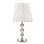 Φωτιστικό Επιτραπέζιο Le Roy 073422 25×46,5cm 1xE27 60W Chrome Ideal Lux