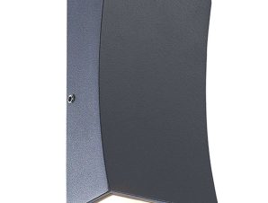 Φωτιστικό Τοίχου – Απλίκα Fer LG1042G 6,5×3,8x12cm Led 180lm 6W 3000K Dark Grey Aca