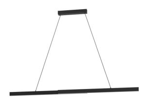 Φωτιστικό Οροφής – Ράγα Montebuono 390368 180×6,5x150cm Led Black Eglo