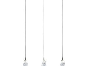 Φωτιστικό Οροφής – Ράγα 01466.07B 3W 24V LED 3000K 70cm Silver-Clear Luma