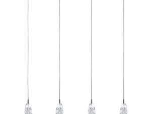 Φωτιστικό Οροφής – Ράγα 01466.09B 3W 24V LED 3000K 85cm Silver-Clear Luma