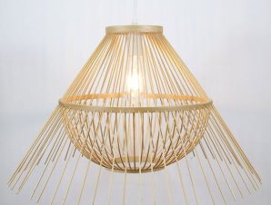 Φωτιστικό Οροφής Κρεμαστό 01337 E27 60x27cm Natural Luma