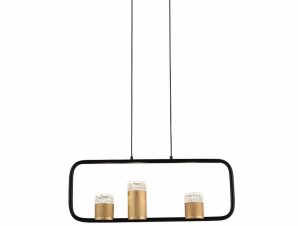 Φωτιστικό Οροφής – Ράγα 02312 GU10 65x45cm Black-Gold Luma