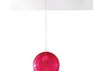 Φωτιστικό Οροφής Μονόφωτο Sollux Ball Red SL.0253